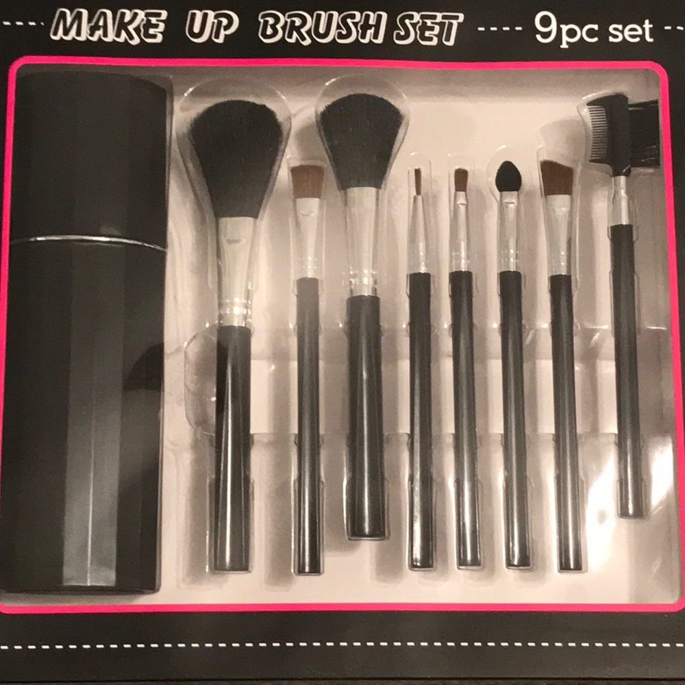 9 piece Makeup Brush Set